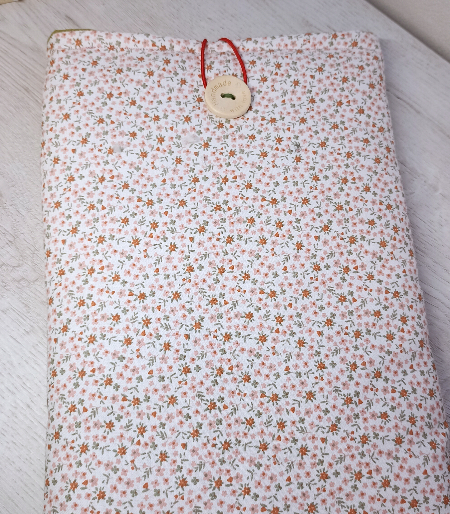 Funda para libros de tela Mini Flores