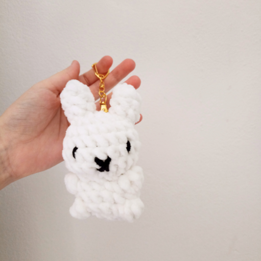 Llavero conejito Miffy Amigurumi