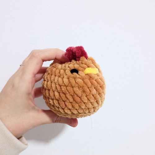 Peluche Mabel Pollo Crochet