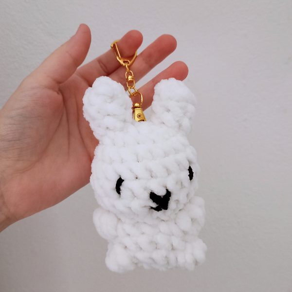 Llavero conejito Miffy Amigurumi