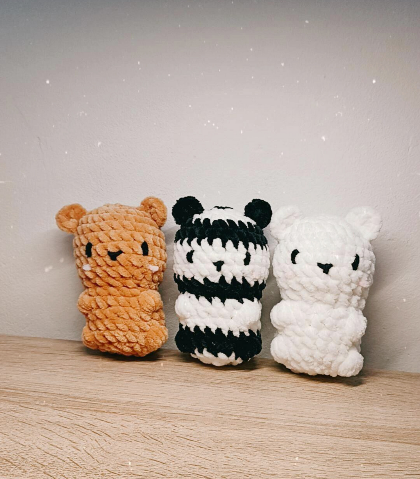 Osos Amigurumi tejidos a crochet. Somos Osos.