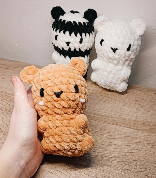 Osos Amigurumi tejidos a crochet. Somos Osos.