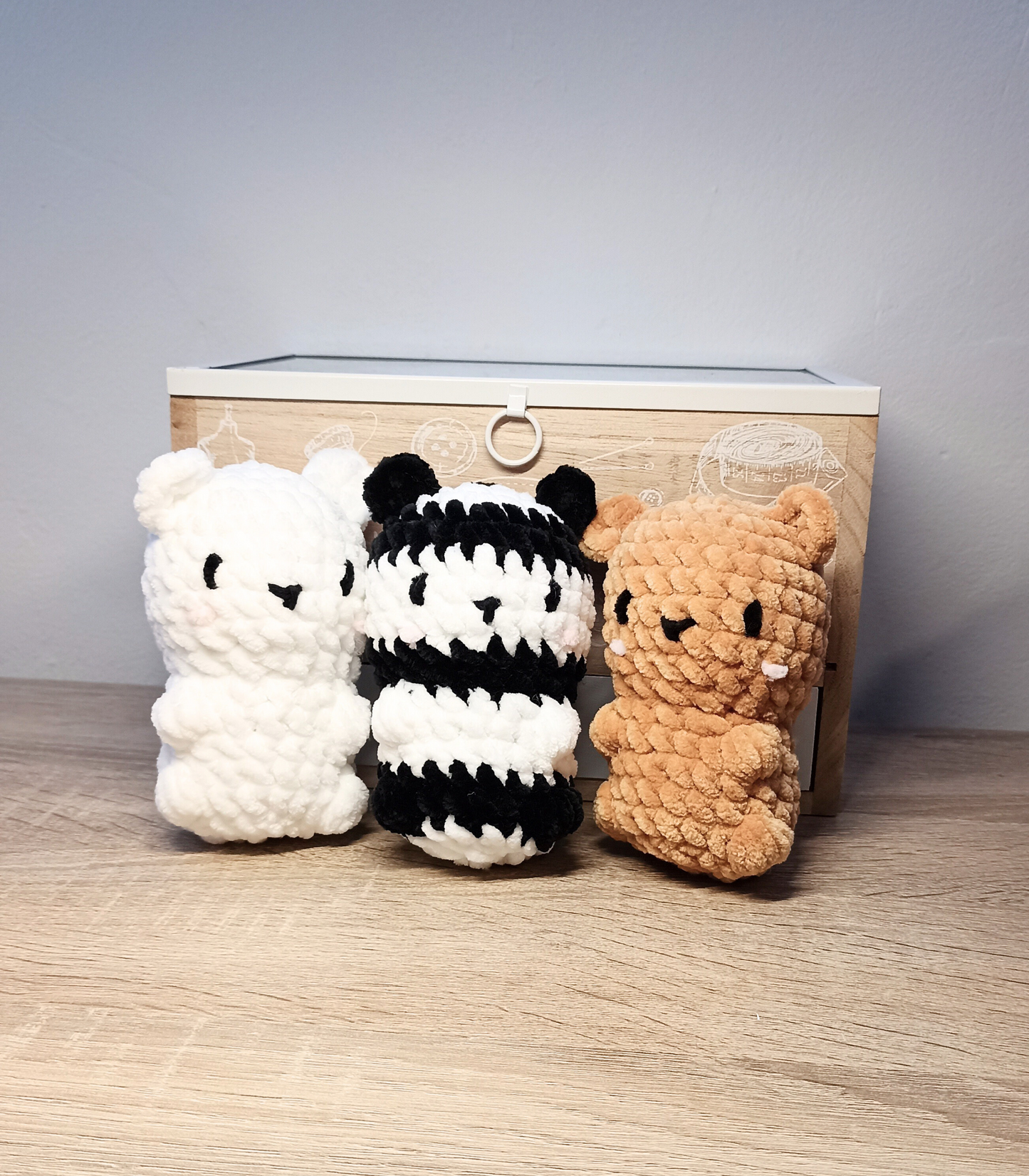 Osos Amigurumi tejidos a crochet. Somos Osos.