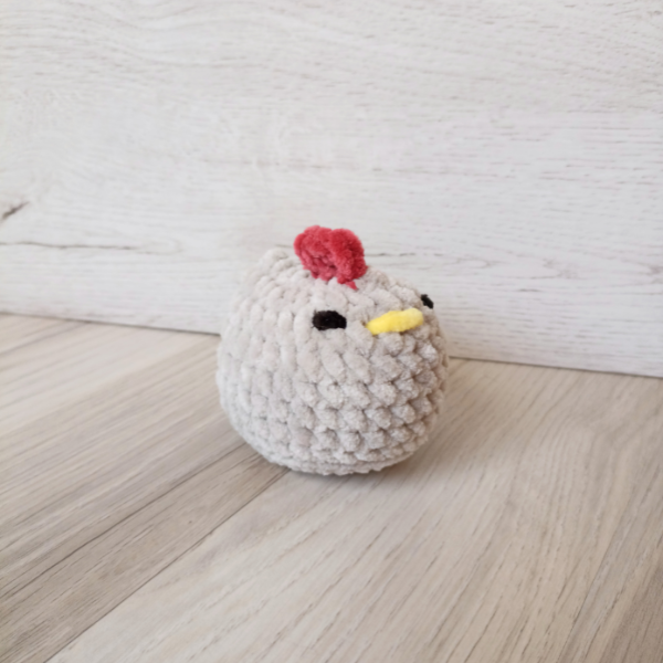 Peluche Mabel Pollo Crochet