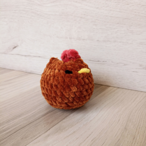 Peluche Mabel Pollo Crochet