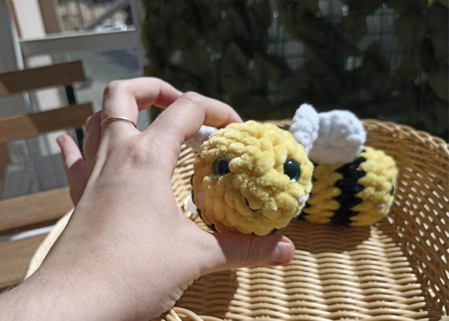 Abeja amigurumi