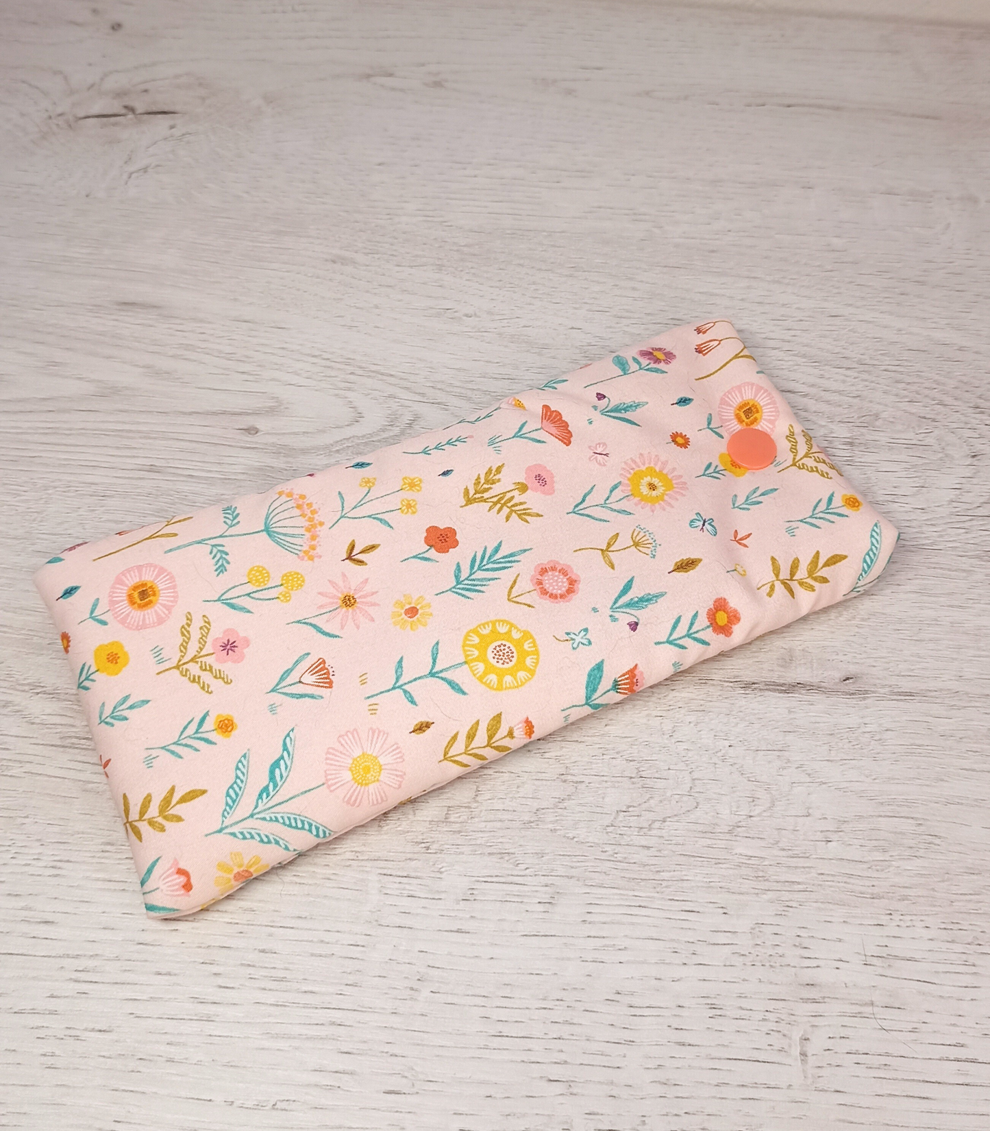 Funda para gafas de tela floral