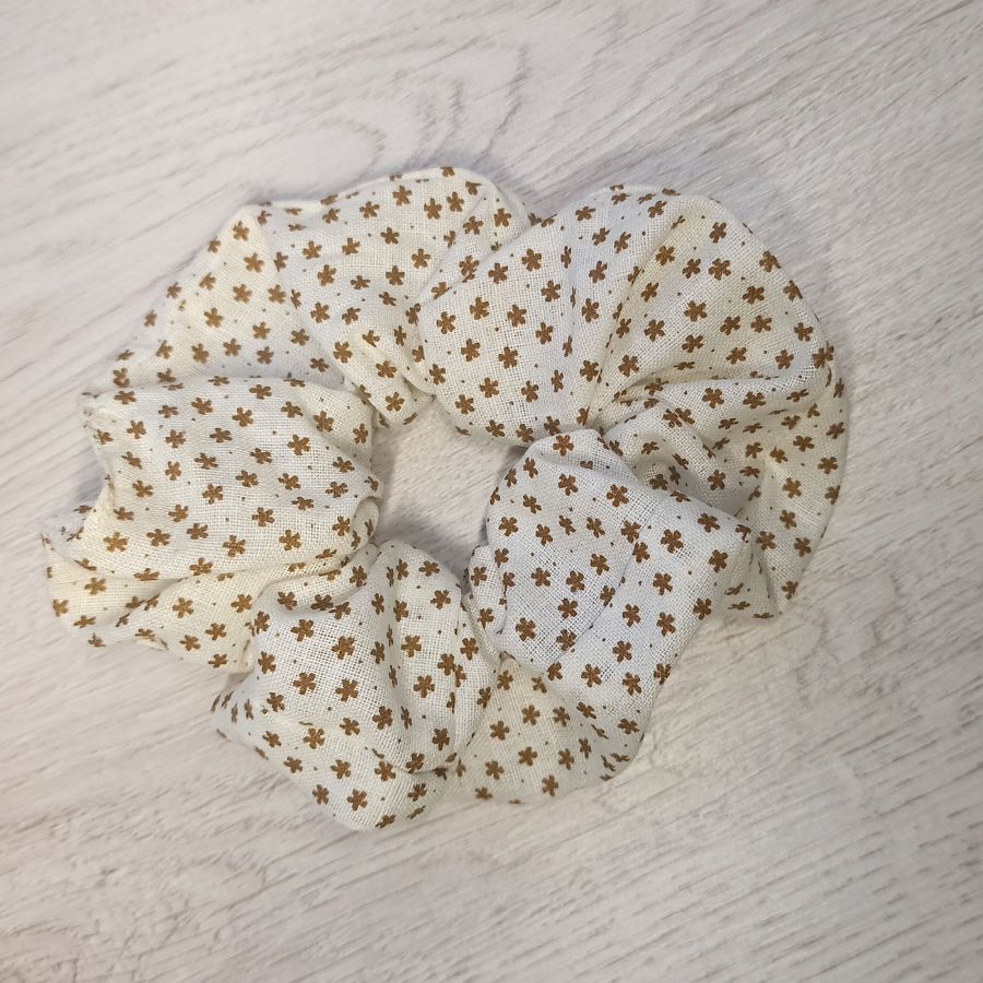 Scrunchie mini flores