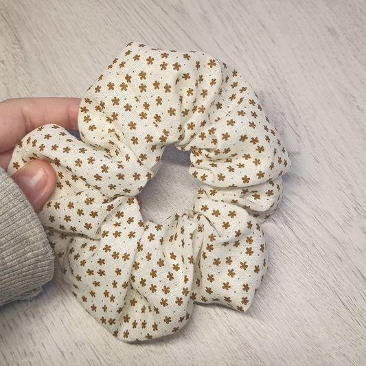 Scrunchie mini flores