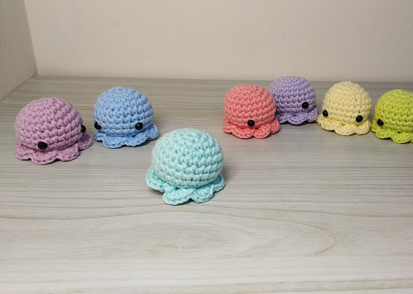 Llavero pulpo amigurumi