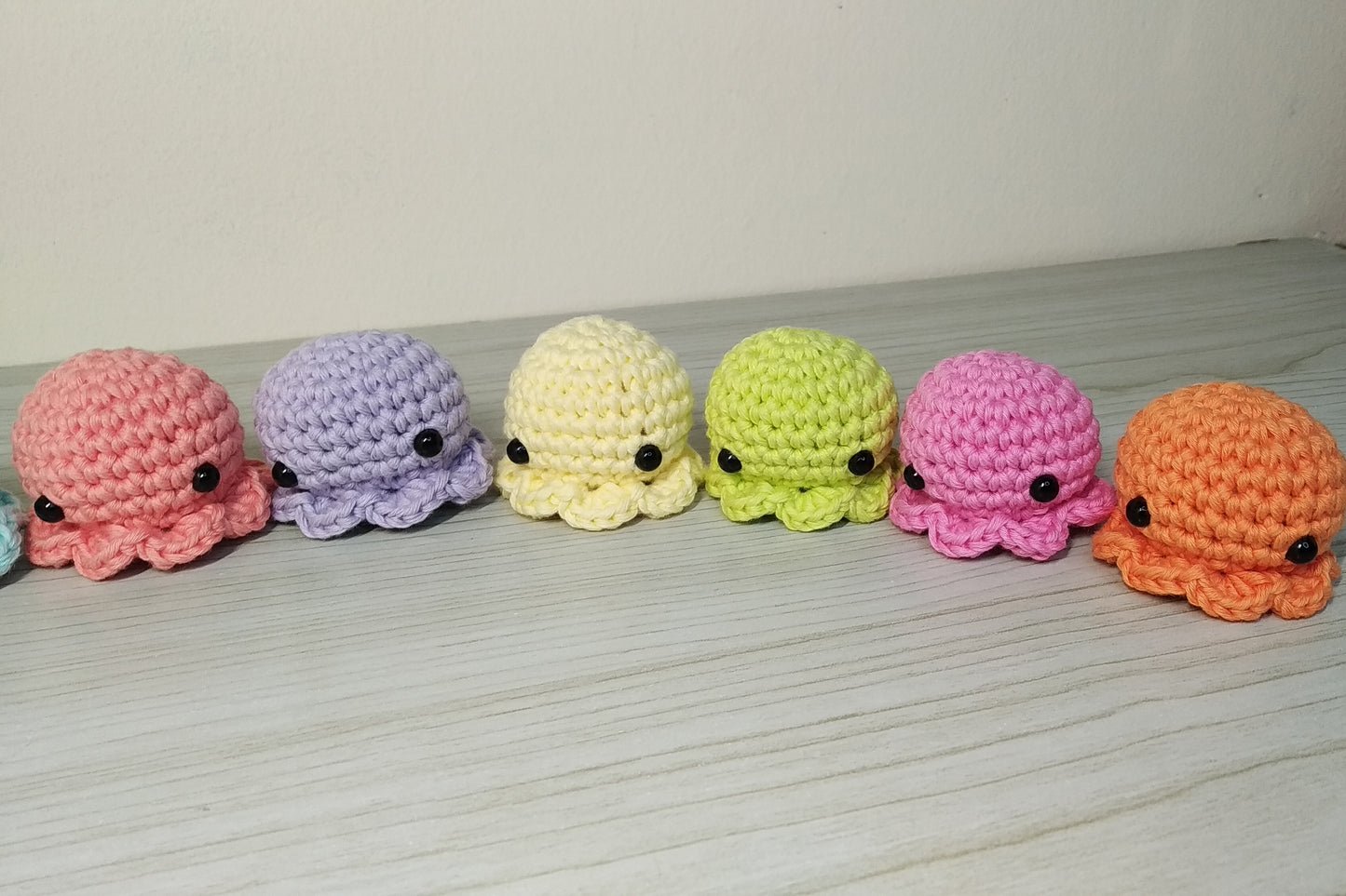 Llavero pulpo amigurumi