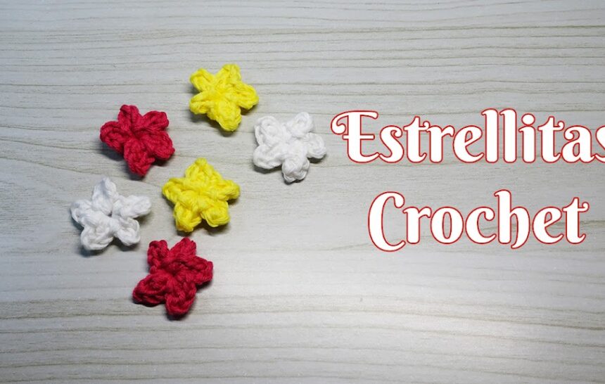 estrellitas a crochet