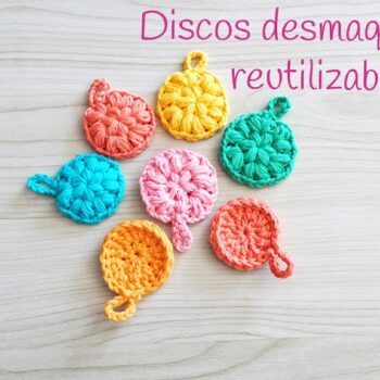 Cómo hacer discos desmaquillantes reutilizables a crochet