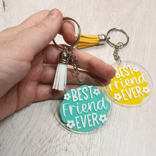 Llavero Best Friend Ever – Un bello detalle para tu persona favorita