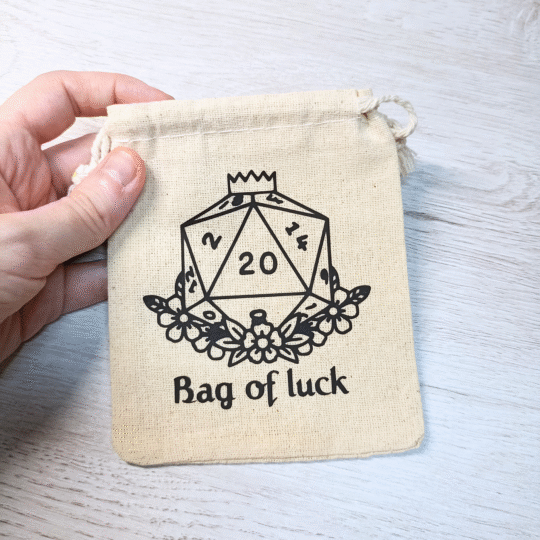 Bolsa Bag of Luck – Un toque de suerte para tus dados y aventuras