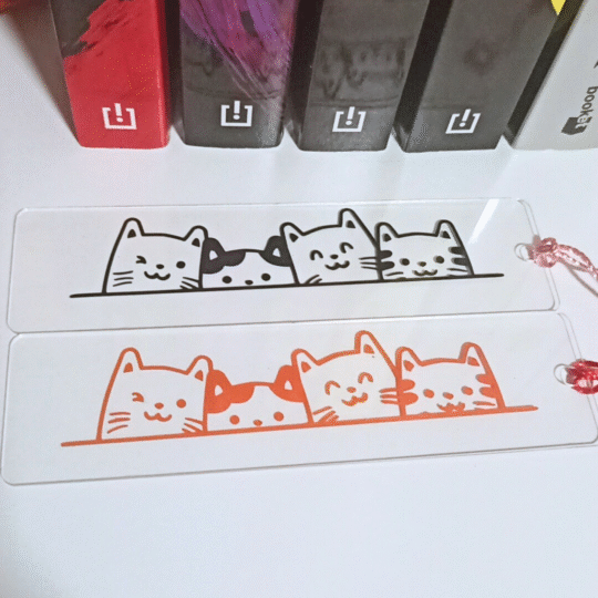 Marcapáginas de gatos