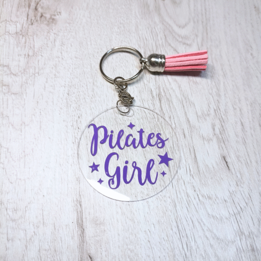 Llavero Pilates Girl